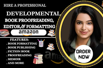 proofread developmental book edit format fiction novel nonfiction picture book