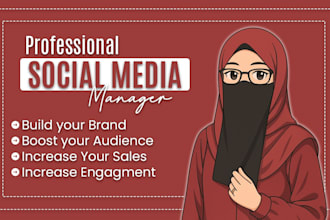 be your social media marketing manager and personal assistant