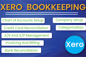 do accounting and bookkeeping in xero