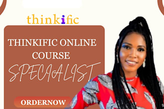 do udemy online course promotion, thinkific sales page, kajabi website