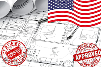 do professional civil and structural engineer pe stamp ca, fl, ga, sc, nc, il