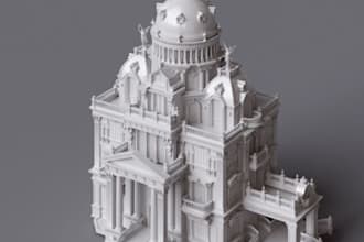 remake 3d terrain minis rpg figure,dnd wargaming tabletop,medieval 3d print stl