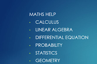 be your math expert for linear algebra and differential equations