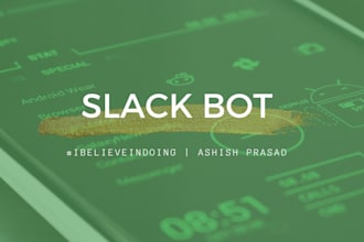 develop create amazon driver bot, instacart bot, uberbot, slack bot, spark drive