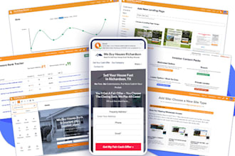 create investor carrot website, insurance mortgage website