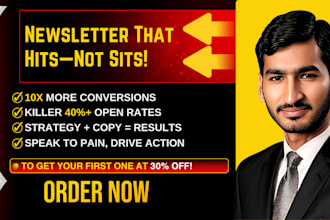ghostwrite email newsletters in your brand voice