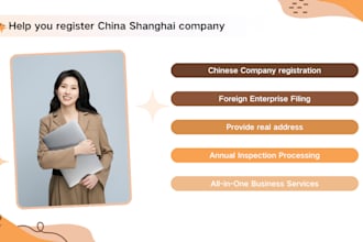 register your shanghai chinese company
