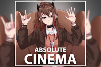 draw anime vtuber character oc fanart pfp illustration with dynamic poses