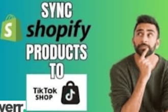 sync up your shopify products to tiktok shop