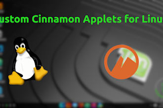 develop a linux cinnamon desktop applet