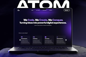 create modern web design