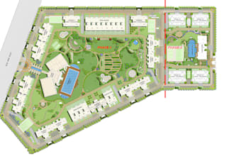 draw site plan plot plan master plan subdivision layout plan in autocad