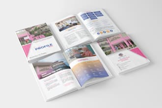 create professional book cover and page layout design