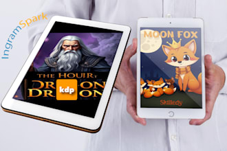 do book cover design for your ebook and paperback