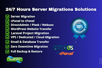 migrate your cpanel old server to new cpanel server all data