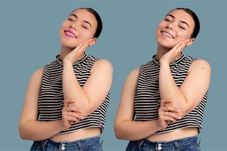 expert skin retouching, product photo retouching, color retouching,image editing