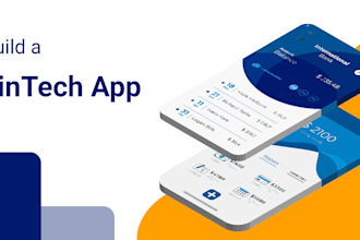 develop fintech app, payment, wallet neobank, cash, loan, crypto wallet app