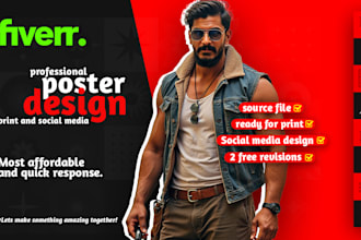 create eye catching poster designs for your business or promotion