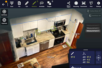 build lidar scanner app, 2d 3d scanner app, 3d mapping and ar measurement app