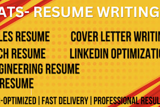write a job winning CV and resume for tech,IT and engineering roles