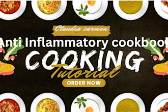create a custom anti inflammatory diet recipe cookbook for healthy living