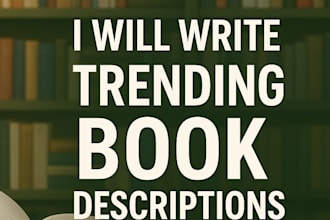 write a best selling book description