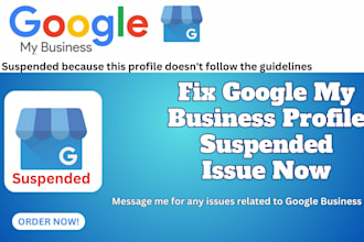 fix google my business suspended gmb reinstate my business profile suspension