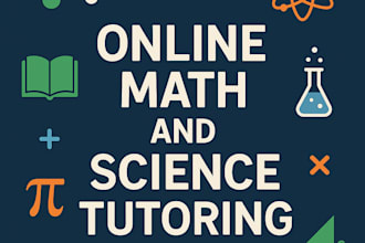 tutor math and science online