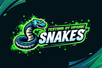 create a clean beautiful snack mascot logo design in 12 hours