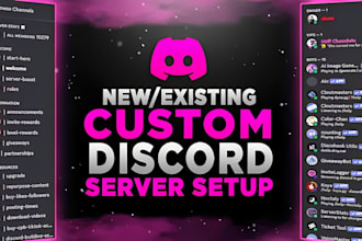 set up a premium discord server from scratch