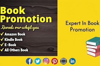 do amazon KDP ebook and book promotion with formatting
