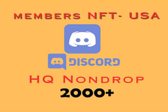 promote and share your discord server link to generate real active members