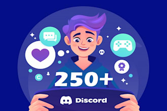 boost, advertise, grow and promote your discord server to get real members