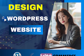 built a professional wordpress website or woocommerce store