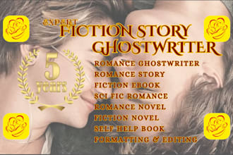 do fiction book ghostwriter, romance ghost writer, sci fiction, and cozy mystery