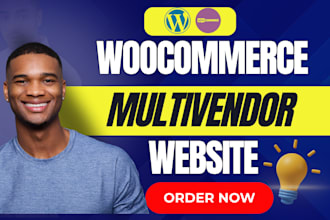 build multi vendor ecommerce marketplace website or multivendor website b2b b2c
