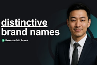 brainstorm distinctive name ideas for your brand, company, or business