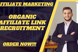 do affiliate link recruitment to get more affiliate sign up