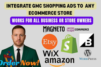 integrate your shopify, woocommerce, or any ecommerce store with google merchant