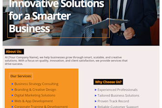 design professional corporate flyers for your business