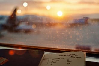create a fake flight ticket for you