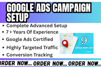 setup manage google ads adwords ppc campaigns search display ads certification