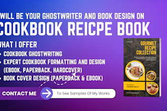 write cookbook recipe book cookbook design cookbook formatting recipe writer