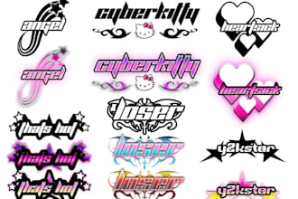 design clothing urban y2k streetwear logo for you