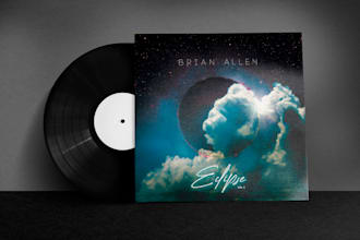 do custom album cover design, eye catching unique artwork