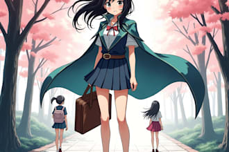 create custom anime characters, manga art with ai