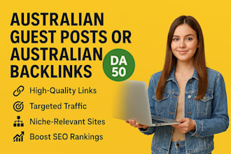 publish high quality australia guest posts backlinks