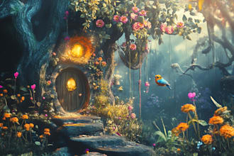 create anime background and environment art with amazing quality
