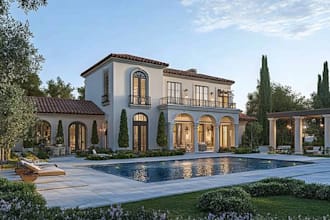 design realistic landscape, architecture, framing plans, pool design