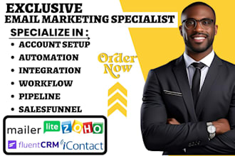 setup mailerlite fluent crm integration icontact constant contact zoho campaign